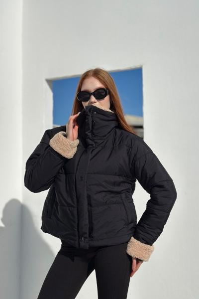 BAYAN PELUŞ MONT Siyah